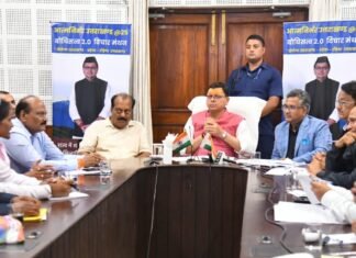 मुख्यमंत्री पुष्कर धामी आत्मनिर्भर उत्तराखण्ड@25 बोधिसत्व विचार मंथन कार्यक्रम में हुए शामिल कहा-उत्तराखंड 2025 में खेलों में भी बनेगा आदर्श राज्य