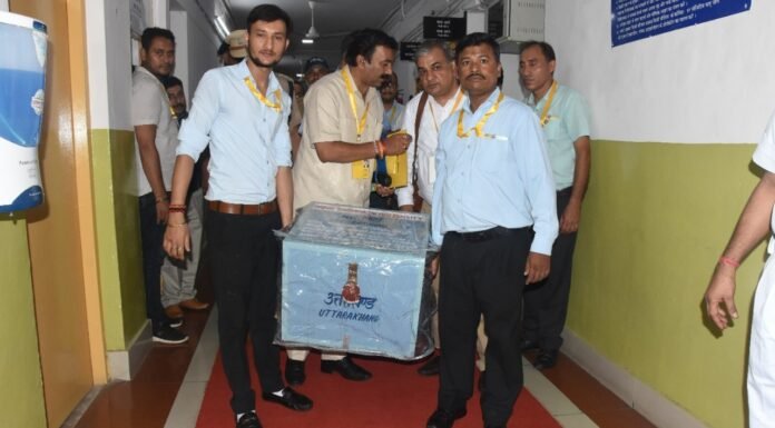 उत्तराखंड-राष्ट्रपति चुनाव लिए मतदान संपन्न,99.18 फीसदी हुआ मतदान,मतपेटी भारत निर्वाचन आयोग दिल्ली पहुंची