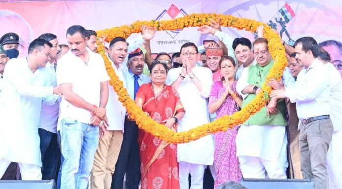 उत्तराखंड-कोटद्वार में अग्निवीरो के भर्ती कार्यक्रम में उपस्थित होकर सीएम धामी ने युवाओं का बढ़ाया हौसला कहा-अग्निपथ योजना देश हित में,युवाओं का योजना के प्रति उत्साह