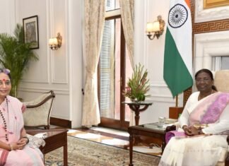 उत्तराखंड विधानसभा अध्यक्ष ऋतु खंडूडी ने राष्ट्रपति द्रौपदी मुर्मू से की शिष्टाचार भेंट