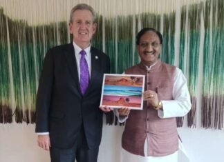 ऑस्ट्रेलिया के उच्चायुक्त बैरी फैरल से पूर्व मुख्यमंत्री एवं केंद्रीय शिक्षा मंत्री डॉ.निशंक ने की भेंट,राष्ट्रीय शिक्षा नीति पर की चर्चा