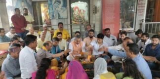 उत्तराखंड-भाजपा युवा मोर्चा के कार्यकर्ताओं ने हर्षोल्लास के साथ मनाया प्रदेश अध्यक्ष महेंद्र भट्ट जन्मदिन