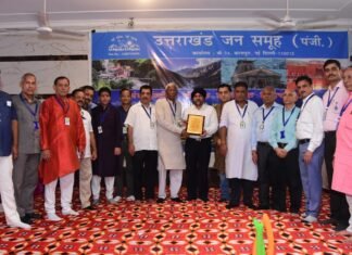 उत्तराखंड जन समूह ने अपने बुजुर्गों को सम्मानित कर मनाया अंतर्राष्ट्रीय वरिष्ठ नागरिक दिवस