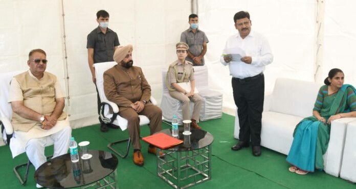 राज्यपाल लेफ्टिनेंट जनरल गुरमीत सिंह (सेनि) ने सैन्यधाम पहुंचकर किया निर्माण कार्यों का निरीक्षण कहा-शहीदों के सम्मान में भव्य और दिव्य बनेगा सैन्य धाम