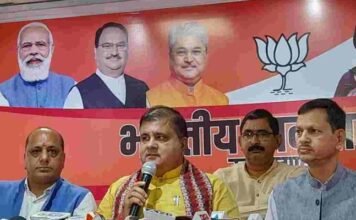 भाजपा प्रदेश अध्यक्ष ने रुड़की-देवबंद रेलवे लाइन योजना में अधिग्रहित भूमि के मुआवजे की घोषणा के लिए केंद्रीय रेल मंत्री अश्विनी वैष्णव का किया धन्यवाद
