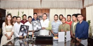 उत्तराखंडः-गायक पवनदीप राजन ने सीएम पुष्कर धामी से की शिष्टाचार भेंट