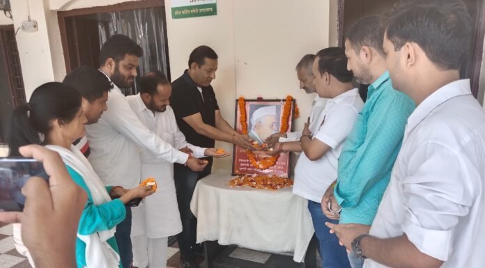 उत्तराखंड कांग्रेस कमेटी ने भारत रत्न स्व.गोविन्द बल्लभ पन्त जी की जयंति पर अर्पित की भावभीनी श्रद्धाजंलि