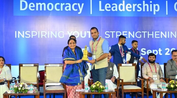 विधानसभा अध्यक्ष ऋतु खंडूडी ने भारतीय छात्र संसद में किया प्रतिभाग