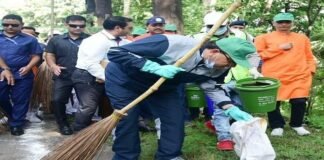 मुख्यमंत्री पुष्कर धामी ने उधम सिंह नगर में जी.बी पंत यूनिवर्सिटी परिसर में सेवा पखवाड़े के अंतर्गत स्वच्छता कार्यक्रम में किया प्रतिभाग