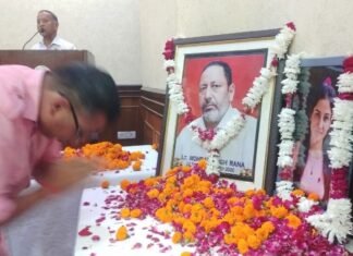 दिल्ली के प्रेस क्लब में उत्तराखंड की विभिन्न सामाजिक संगठनों ने गढवाल हितैषिणी सभा के पूर्व अध्यक्ष व कामगार नेता स्व.मोहबत सिंह राणा एवं उत्तराखंड की दिवंगत नौनी स्व.अंकिता भंडारी को की श्रद्धांजलि अर्पित