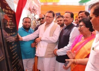 मुख्यमंत्री पुष्कर सिंह धामी ने काशीपुर में प्रधानमंत्री आवास योजना के अंतर्गत 547 करोड़ रुपए लागत की 9 योजनाओं का किया शिलान्यास