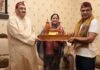 हंस फाउंडेशन के प्रेरणास्रोत माताश्री मंगला जी एवं श्री भोले जी महाराज राजकीय अतिथि के तौर पर पहुंचे असम,सीएम हिमंता बिस्वा सरमा से की शिष्टाचार भेंट