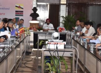 उत्तराखंडः-मुख्य सचिव की अध्यक्षता में आयोजित हुआ ‘बिजनेस मीट’ कार्यक्रम,7 देशों के राजदूतों के साथ राज्य में उद्योगों के विस्तार पर चर्चा