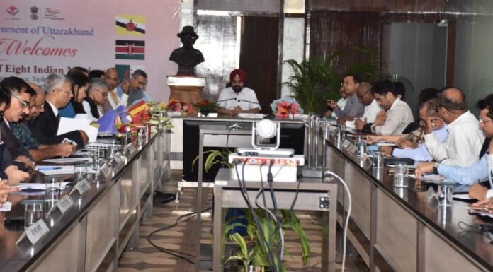 उत्तराखंडः-मुख्य सचिव की अध्यक्षता में आयोजित हुआ ‘बिजनेस मीट’ कार्यक्रम,7 देशों के राजदूतों के साथ राज्य में उद्योगों के विस्तार पर चर्चा