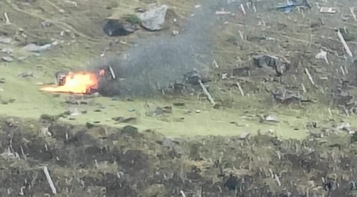 उत्तराखंड-ःकेदारनाथ में हेलीकॉप्टर क्रेश 7 लोगों की मौत की खबर