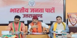 भाजपा के राष्ट्रीय महामंत्री बोले,उत्तराखंड में घटित घटनाओं पर क्विक एक्शन से बढ़ा सरकार पर भरोसा