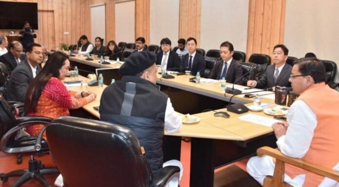 आपदा प्रबंधन एवं भूकंपरोधी तकनीक के क्षेत्र में जापान से सहयोग लेगी उत्तराखंड सरकार