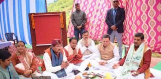 उत्तराखंडः-मेडिकल की पढ़ाई करने वाले छात्रों को सरकार की सौगात सीएम धामी ने अगस्त्यमुनि के कोठगी में बनने वाले नर्सिंग कॉलेज का किया भूमि पूजन एवं शिलान्यास