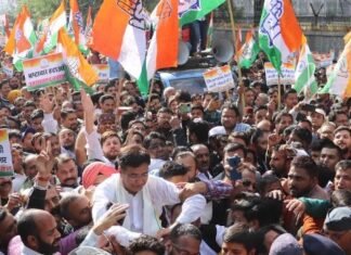 उत्तराखंड कांग्रेस का सचिवालय कूच,भाजपा ने कहा-मुद्दों की नहीं,प्रतिस्पर्धा और वजूद के खेल में जुटे हैं कांग्रेसी