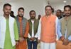 हेमवती नन्दन बहुगुणा गढ़वाल विश्व विद्यालय के छात्र प्रतिनिधियों ने की सीएम धामी से भेंट