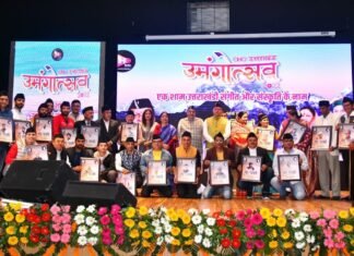 उत्तराखण्ड रंगोत्सव ‘‘एक शाम उत्तराखण्डी संगीत और संस्कृति के नाम’’कार्यक्रम में सीएम पुष्कर धामी,हंस फाउंडेशन के प्रेरणास्रोत माताश्री मंगला जी एवं श्री भोले जी महाराज ने किया लोक गीत बेडू पाको के रिक्रिएशन गीत का लोकार्पण