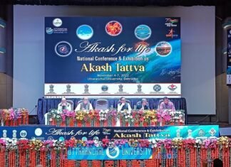 उत्तराखंडः-आकाश तत्व पर उत्तरांचल विश्वविद्यालय में चल रही दो दिवसीय संगोष्ठी में बोले प्रो.अनिल भारद्वाज अन्तरिक्ष विज्ञान के क्षेत्र में भारत अग्रणी भूमिका में
