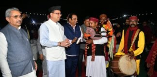 उत्तराखण्ड लोक विरासत कार्यक्रम-2022 में शामिल हुए सीएम धामी कहा-प्रधानमंत्री के नेतृत्व में हो रहा है देश का सम्पूर्ण विकास
