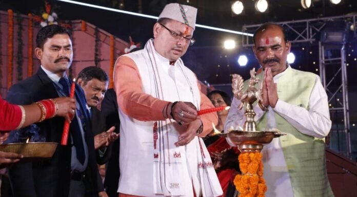 मुख्यमंत्री पुष्कर धामी अन्तर्राष्ट्रीय व्यापार मेले में आयोजित उत्तराखण्ड दिवस में हुए शामिल कहा-राज्य के विकास में राज्य के साथ प्रवासी उत्तराखण्ड वासियों का बड़ा योगदान