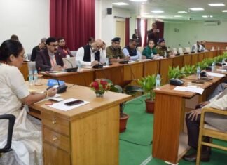 उत्तराखंड विधानसभा के शीतकालीन सत्र के सफल संचालन के लिए विधानसभा अध्यक्ष ने ली महत्वपूर्ण सुरक्षा संबंधित बैठक