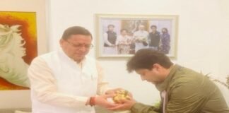 उत्तराखंडः-गौचर एवं चिन्यालीसौड़ के लिए जल्द शुरू होगी हवाई सेवा,सीएम धामी ने केंद्रीय नागरिक उड्डयन मंत्री ज्योतिरादित्य सिंधिया से की भेंट