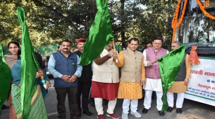 देहरादून को ग्रीन एवं क्लीन सिटी बनाने के लिए स्मार्ट सिटी के तहत 10 और इलेक्ट्रिक बसों के संचालन की शुरू