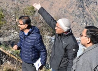 Joshimath News Live:आपदा प्रबंधन सचिव पहुंचे जोशीमठ,औली रोपवे,मनोहरबाग,शंकराचार्य मठ,जेपी कालोनी सहित भू-धंसाव प्रभावित क्षेत्रों का किया स्थलीय निरीक्षण