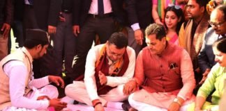 मुख्यमंत्री पुष्कर धामी ने ऋषिकेश में किया श्रीदेव सुमन उत्तराखंड विश्वविद्यालय के पं.ललित मोहन शर्मा परिसार के शैक्षणिक,प्रशासनिक भवन का भूमि पूजन कर शिलान्यास