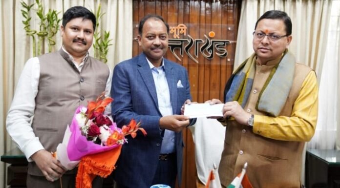 Joshimath Sinking Updates:-वेंकटेश्वरा मेडिकल कॉलेज एवं यूनिवर्सिटी मेरठ ने जोशीमठ प्रभावितों की मदद के लिए सीएम धामी को सौंपा 25 लाख की धनराशि का चेक