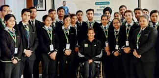 एथलीट एवं पैरालंपिक पदक विजेता गरिमा जोशी पहुंची डीपीएमआई संस्थान,छात्र-छात्राओं के साथ साझा किए अपने अनुभव