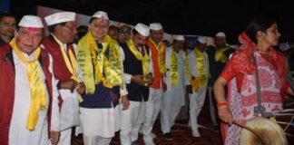 मुख्यमंत्री पुष्कर धामी ने चंपावत के बनबसा एवं टनकपुर में आयोजित होली मिलन समारोह में किया प्रतिभाग