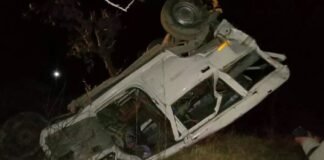 जोशीमठ में दुःखद हादसा,बारातियों से भरी बोलेरो खाई में गिरी 2 लोगों की मौके पर ही मौत,10 घायल