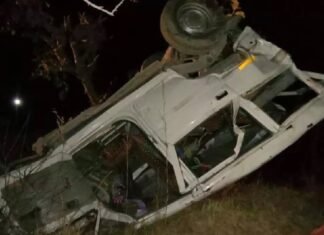 जोशीमठ में दुःखद हादसा,बारातियों से भरी बोलेरो खाई में गिरी 2 लोगों की मौके पर ही मौत,10 घायल