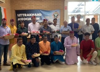 उत्तराखंड एसोसिएशन ऑफ साउथ ऑस्ट्रेलिया ने ढोल-नगाड़ों और फुलारों की टोली के साथ ऑस्ट्रेलिया में जीवंत की अपनी लोक परंपराओं के साथ मनाया लोक पर्व फूलदेई