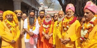 गौ यात्राः-7दिवसीय गौ रथ यात्रा का ऋषिकेश में हुआ समापन,भ्रमण कर लौटे गौ सेवकों का किया गया जोरदार स्वागत