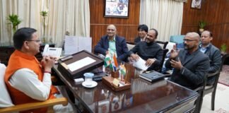 कौथिग फाउंडेशन,मुंबई से आये प्रतिनिधिमंडल ने सीएम धामी से की भेंट,कौथिग में मुख्य अतिथि के लिए किया आमंत्रित