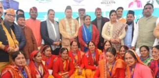 Uttarakhand Budget Session:-भराड़ीसैंण में अयोजित हुआ श्री अन्न भोज,मांगल गीतों के बीच विधानसभा अध्यक्ष एवं सीएम धामी ने लिया पहाड़ी व्यंजनों का आनंद