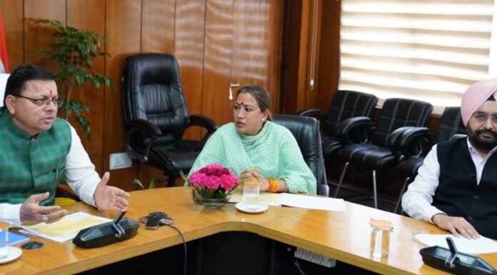 उत्तराखंड में प्रस्तावित खेल विश्वविद्यालय के संबंध में सीएम धामी ने अधिकारियों के साथ कि बैठक दिए जरूरी निर्देश