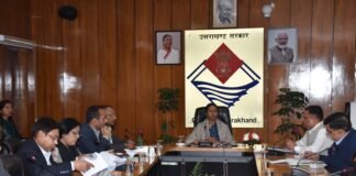 अपर मुख्य सचिव राधा रतूड़ी ने राज्य के सभी स्कूलों व आंगनबाडियों में जल आपूर्ति,वॉश बेसिन,शौचालय की सुविधा का 100 प्रतिशत लक्ष्य शीघ्र पूरा करने के दिए निर्देश