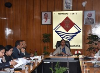 अपर मुख्य सचिव राधा रतूड़ी ने राज्य के सभी स्कूलों व आंगनबाडियों में जल आपूर्ति,वॉश बेसिन,शौचालय की सुविधा का 100 प्रतिशत लक्ष्य शीघ्र पूरा करने के दिए निर्देश