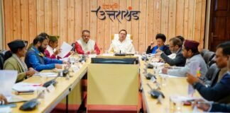 मुख्यमंत्री पुष्कर धामी ने की टिहरी लोकसभा क्षेत्र की विधानसभाओं के गतिमान कार्यों एवं विकासपरक योजनाओं की समीक्षा अधिकारियों को दिए निर्देश-जन समस्याओं का शीघ्रता से हो समाधान