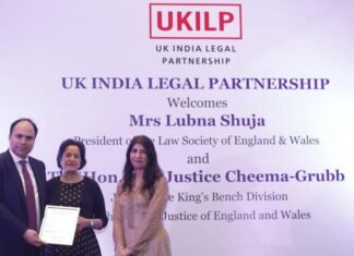 भारत @75 और उससे आगे:यूके-इंडिया लीगल पार्टनरशिप 2023 वार्षिक पुरस्कार समारोह आयोजित