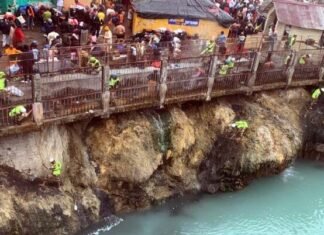 Char dham yatra:-बद्रीनाथ धाम में स्वच्छता के लिए आगे आए आईटीबीपी के जवान