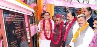 मुख्यमंत्री पुष्कर सिंह धामी ने किया कालाढूंगी में 95.09 करोड़ की 36 योजनाओं का लोकार्पण एवं शिलान्यास