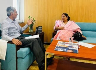 Uttarakhand:-विधानसभा अध्यक्ष ने दिल्ली में भारत सरकार के सड़क परिवहन एवं राजमार्ग विभाग के सचिव से की भेंट-कोटद्वार विधानसभा की सड़क परियोजनाओं पर की चर्चा